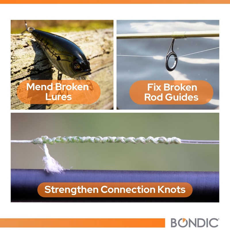 Bondic UV Glue Kit, Fly Fishing Repair Tool for Flies,