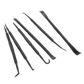 Unbranded 6PCS / Set Double Ended Pry Hook Prying Bar Hook Set Double Ended