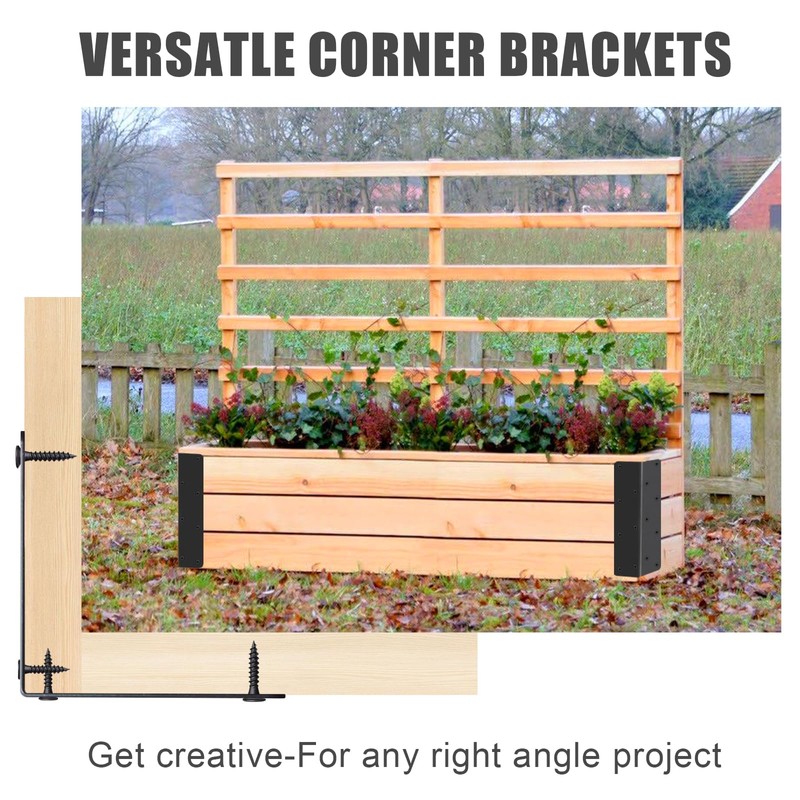 8 Pack Raised Beds Corner Brackets | Raised Garden Bed