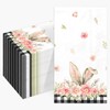 100 Pack Easter Bunny Paper Napkins Spring Flower Buffalo Plaid