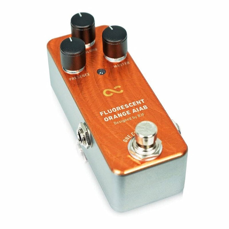 One Control One Control FLUORESCENT ORANGE AIAB Overdrive Guitar Effect