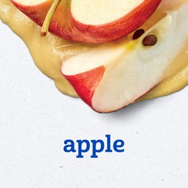 Gerber 2nd Food Baby Food Apple Puree, Natural & Non-GMO, 4 Ounce Tubs, 2-Pack (Pack of 8)