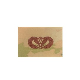 US Air Force Civil Engineer Basic OCP Spice Brown Sew On AFSC