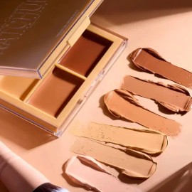 Paleta De Contornos E Iluminador Snatchural Beauty Creations Tono Sand