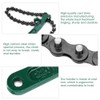 Hlyjoon Car Repair Tools 9 Inch Chain Oil Filter Key