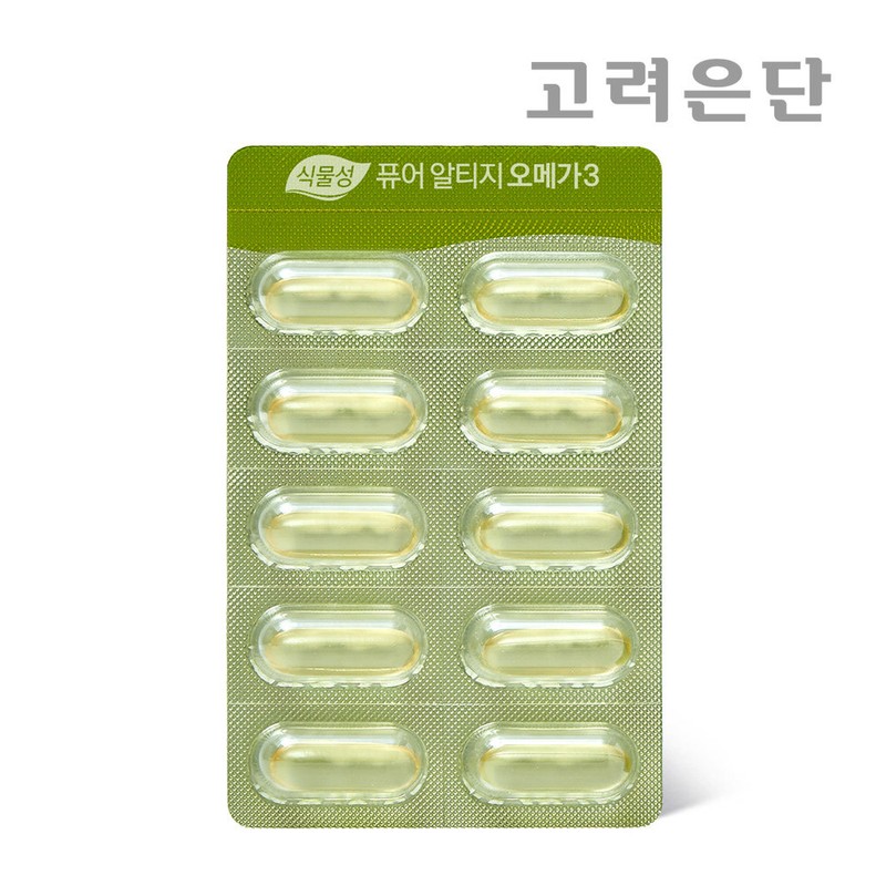 Korea Eundan Vegetable Pure Altige Omega 3 60 capsules x