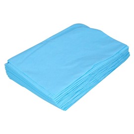 Sábana Impermeable Desechable de 180 * 80 Cm, Cubierta de Belleza de Masaje Higiénico Resistente Al Aceite, para Camas de Camillas de Masaje en Hospitales o Salones de Belleza, 10 Piezas(azul)