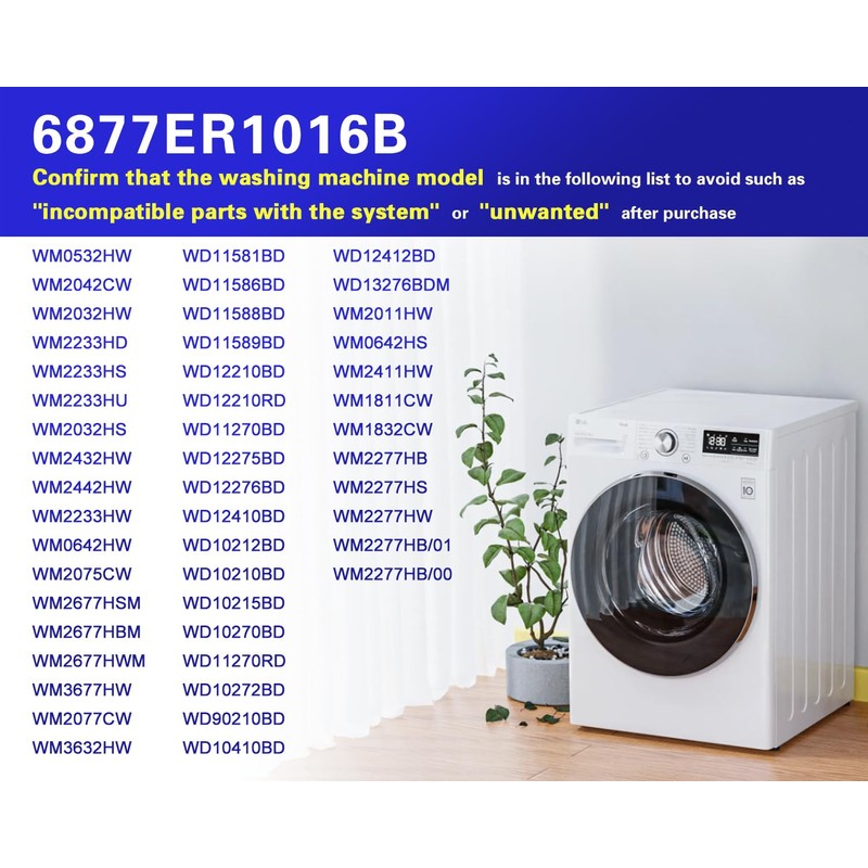 XCZZ 6877ER1016B 6501KW2002A for LG Washer Motor Wire Harness and