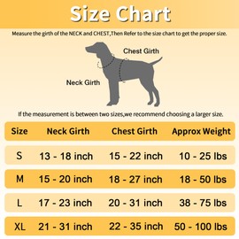 Funfox No Pull Dog Harness for Large Dogs, Adjustable Pet Vest Harness for Easy Walking with Reflective Strips, Front Clip Easy Control Large Breed Stop Pulling Brown