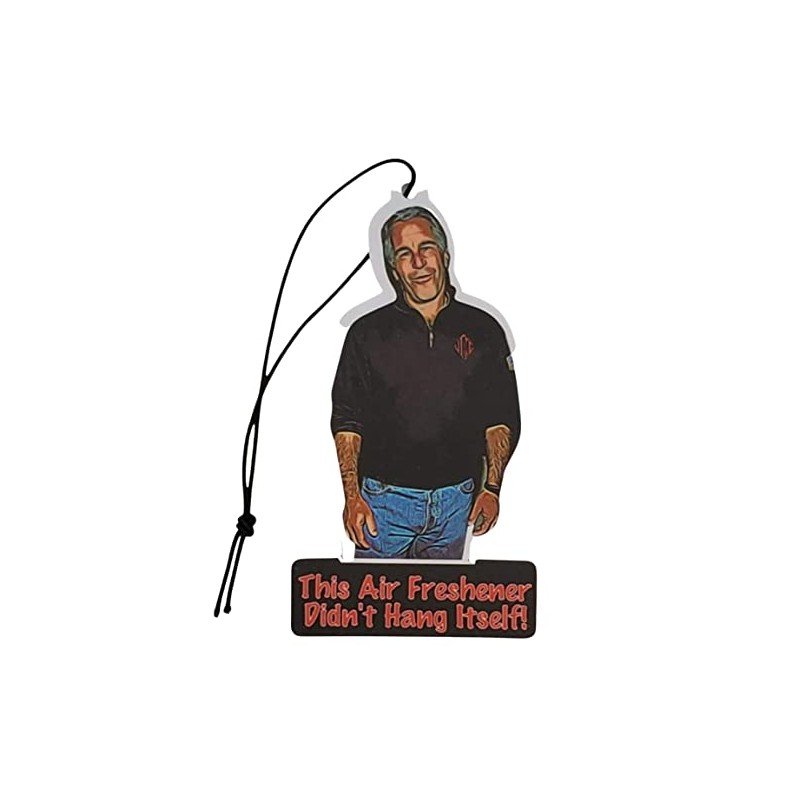 Jeffrey Epstein Air Frreshener (2 Pack)
