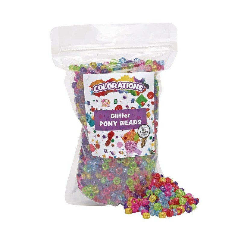 Colorations Pony3 Glitzer-Perlen, 454 g