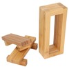 TOPINCN Wooden Sushi Press Mould, Rectangular Sushi Press Machine, Oshizushi