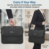 MANHATTAN 17.3-Inch Laptop Shoulder Bag Carrying Case – Briefcase Style,