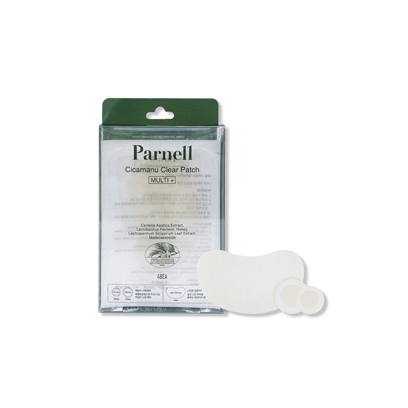 Parnell Panel Shikamanu Clear Patch Multi+(Spot+Big Patch) 48ea / 파넬