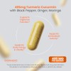 Turmeric Curcumin Supplement with Black Pepper, Ginger, Moringa (Made with