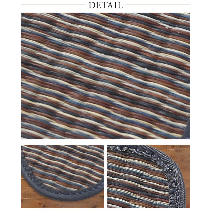 Oshimaya Igusa Insole, Men's, Size L, BL, Garuda Pattern, Non-woven