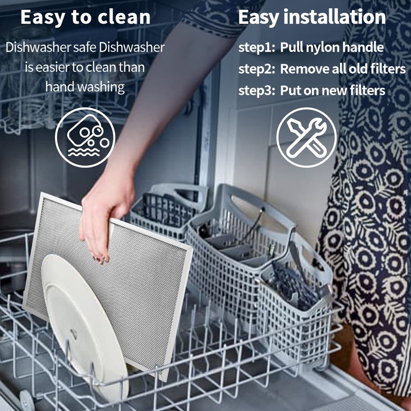 BPS1FA36 Aluminum Range Hood Filter 17-1/4"X 11-3/4"X 3/8" for Broan