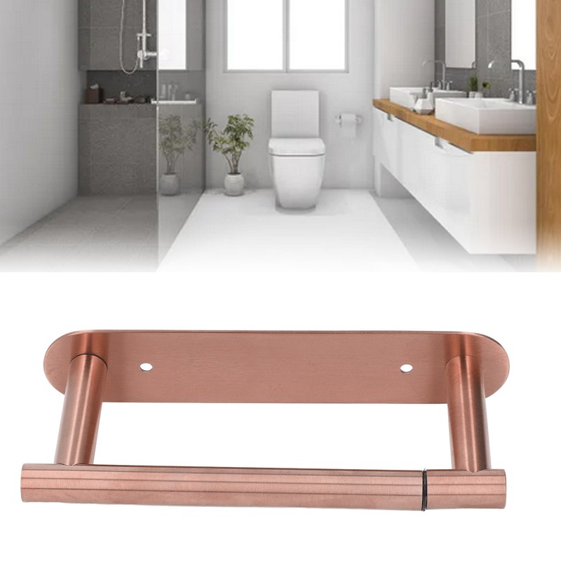 Toilet Paper Holder Multifunctional Rustproof 304 Stainless Steel Wall Mount