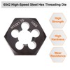 sourcing map Hex Threading Die M15 x 1.75 Metric Thread