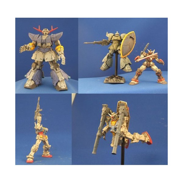 Strategy of Gundam Extra V 1/300 Figures Set
