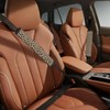 2 Pack Seatbelt Covers with Leopard Pattern Soft Shoulder Pad