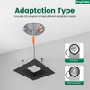 Anyhome 4 Inch Square LED Retrofit Recessed Lights, 5CCT Dimmable,