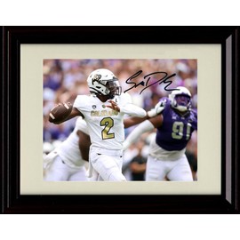 Shedeur Sanders Autograph Print - Colorado - Framed 8x10
