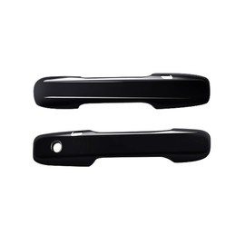 TADOKAPATU VEZEL-LSB Honda New Vezel RV Type Door Handle Cover Door Handle Cover Door Panel Garnish Exterior Nail Scratch Resistant ABS Material 2PCS VEZEL RV Series [Piano Black]