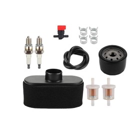 Tune Up Kit for Kawasaki FR691V FR651V FR730V FS481V FS541V FS600V FS730V Lawn Mower Tractor, fit for 49065-7007 Oil Filter, 11013-7047 Air Filter