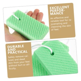 Baluue 8pcs Pumice Stone for Feet Dead Skin Callus Remover Ergonomic Exfoliators for Men Women Random Scrub for Smooth Skin