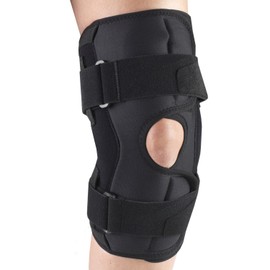 OTC Knee Stabilizer Wrap, Hinged Bars, Orthotex, Large