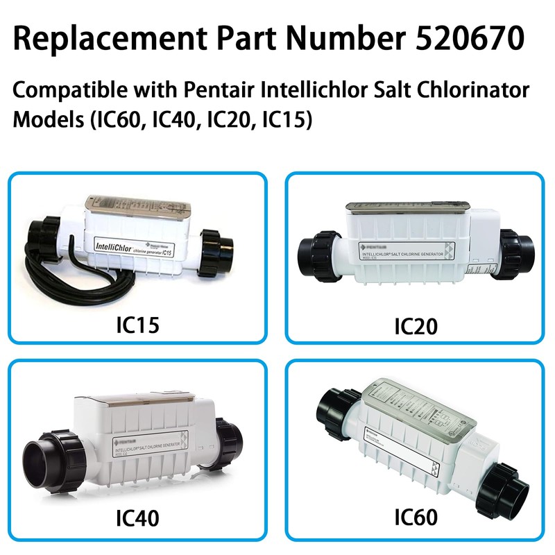 Eiahonen 520670 The Exact Acid Washing Kit, Replacement for Pentair