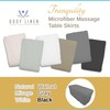 Microfiber Massage Table Skirt by Body Linen - Massage Table