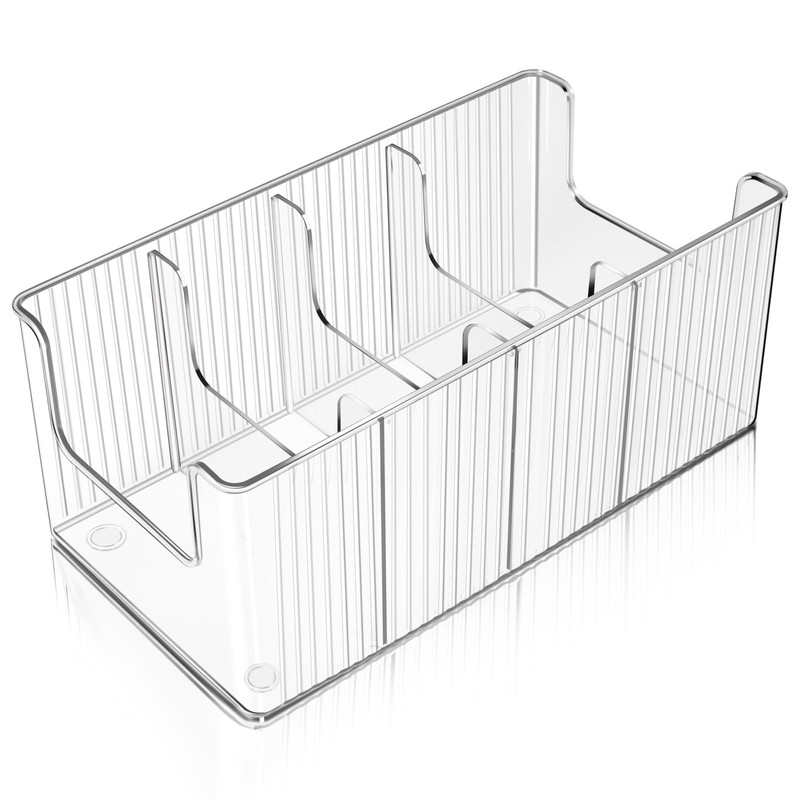 Harhana Belt Organizer, Clear Belt Storage Holder for Closet, 4