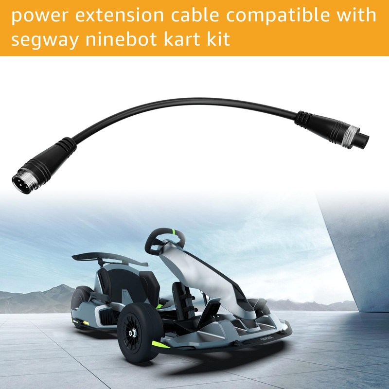 4-Pin by Segway Go Kart Kit Extension Cable, Compatible with