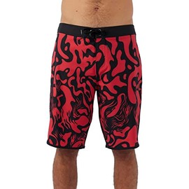 Mens Hyperfreak Tech Kolohe 21 Swim, Chili Pepper, 31