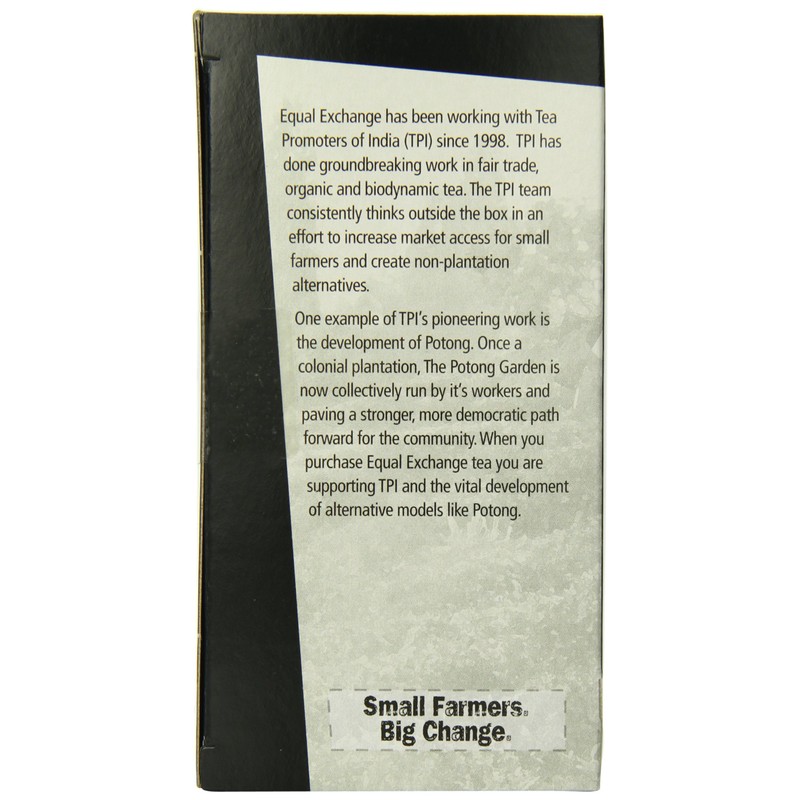 Equal Exchange Organic Decaf English Breakfast Tea, 20-Count (Pack of