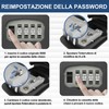 DIYGEEK Key Safe with Combination Code, Key Cabinet with 4-Digit