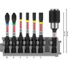 Bosch Professional 7-Piece Screwdriver Bit Set (Impact Control, T/PZ/PH Bits,
