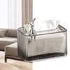 Gsycle Decorative Tissue Box Holder, Clear Tissue Dispenser Box Tissue