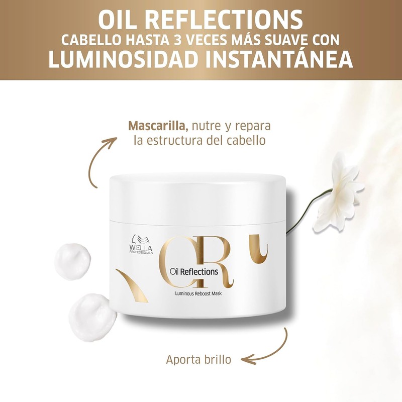 Wella Professionals Oil Reflections Mascarilla Brillo y Suavidad 150ml