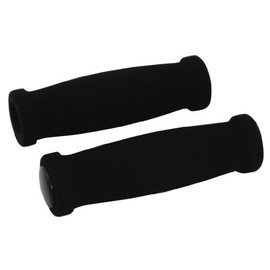 PAIR OF BLACK FOAM GRIPS
