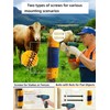 Livestock Scratching Brush 2 Pack, Itch Relief Goat Scratching Post
