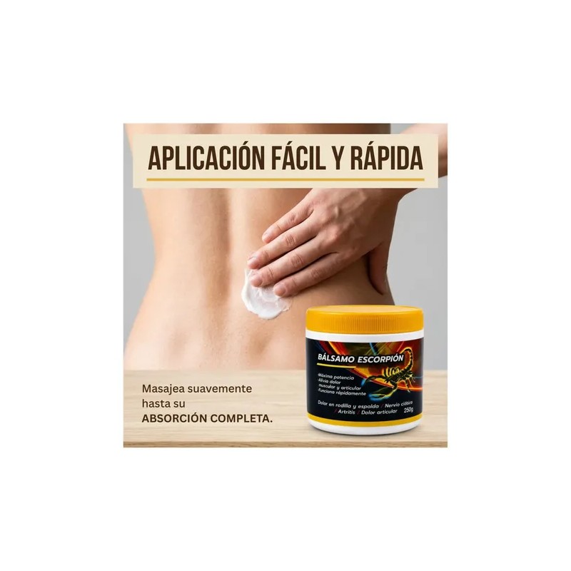 Bálsamo Escorpión Pomada Muscular 250g 3 Pack + Regalo