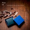[TASUKI] Italian Leather Wallet, Men's, Bifold Wallet, Round Zipper, First-class