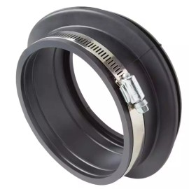Fits Everbilt and  Sump and Sewage Basins 4 In. Molded Basin Inlet Hub | Jackel Inch Adapter Black Sump W Plug Catch Pvc