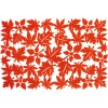 Primitives by Kathy Felt Table Placemat - Orange Fall Leaves