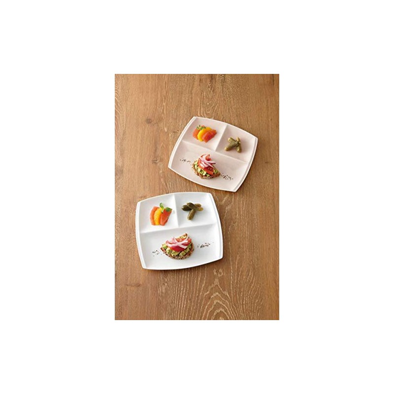 Yamani 5218869 Lunch Plate, Green, 21 titto