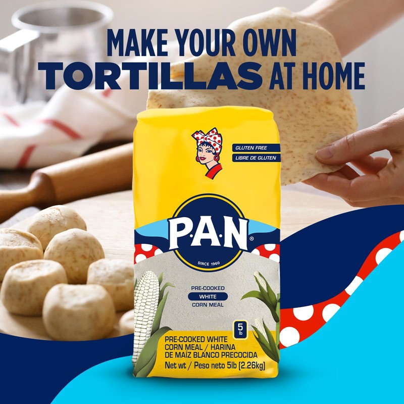 P.A.N. White Corn Meal – Pre-cooked Gluten Free and Kosher