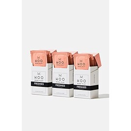 Woo More Play Freshies: All-Natural Feminine Intimacy Towelette Wipes with Coconut Oil and Aloe Vera, Promotes Feminine Health & Helps Alleviate Irritation - Vegan and Cruelty Free, 30ct